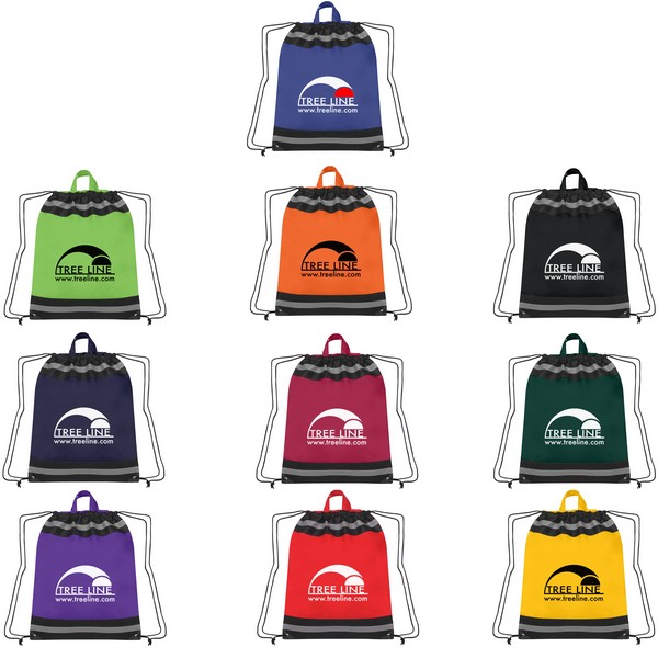 JH3371 Large Non-Woven Reflective Sports Pack w...